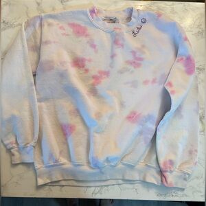 Park Barrett Colorful Tie-Dye Sweatshirt Lulu